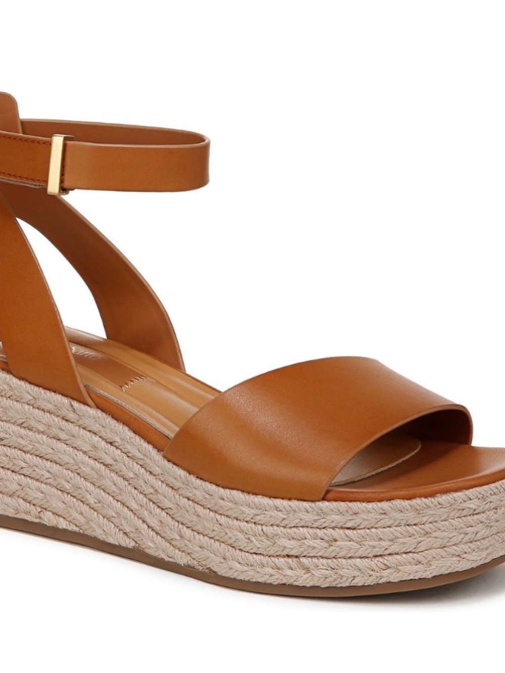 Franco Sarto Brown Espadrille Sandals